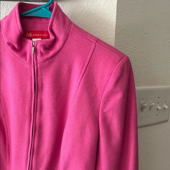 Pink Wool Blazer Jacket - Picture 2 of 5